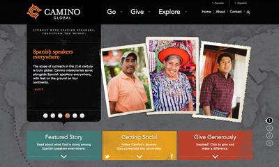 Camino Global Home Page